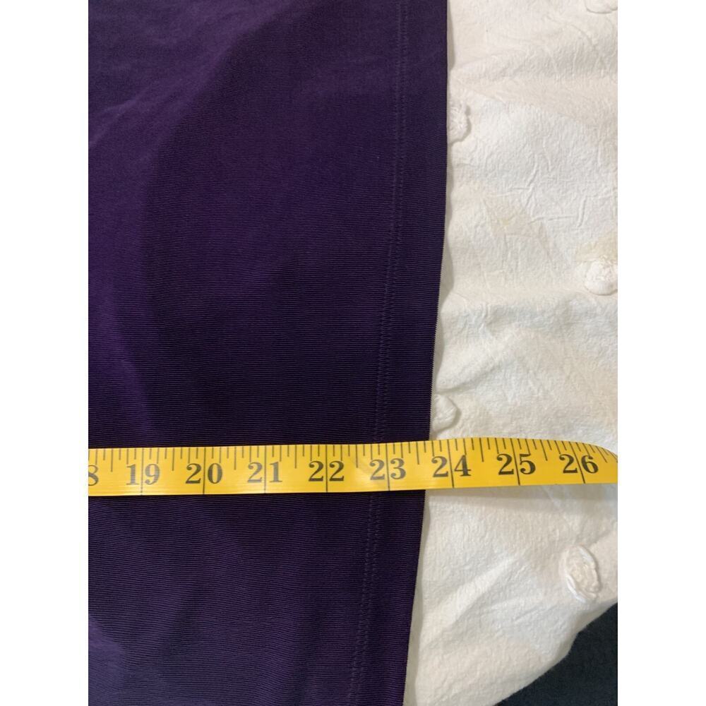 Chico's Travelers Cardigan and Tank Set Size 16/XL Purple Slinky Knit Packable - Picture 7 of 13